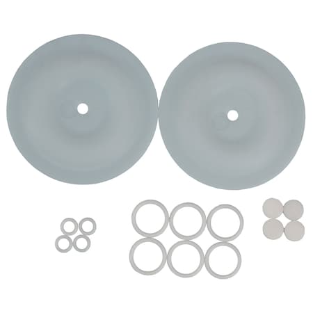Yamada KIT FOR NDP-5FVT, (2) 771093 Diaphragm 5T, (4) 771094 Flat Valve 5PP-T, (4) 643003 O Ring, (6) K5-VT-2